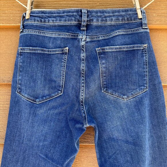 St. Johns Bay Womens Bootcut Jeans Size 6 Blue Stretch Mid-Rise Cotton Blend - Picture 9 of 13